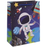 Пакет подарочный «Космос» 18*24*8,5 см