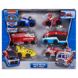 PAW Patrol — набор из 6 машин True Metal Team Pack 20138633 / артикул   17775 6065061 20138633  / GTIN 778988433539