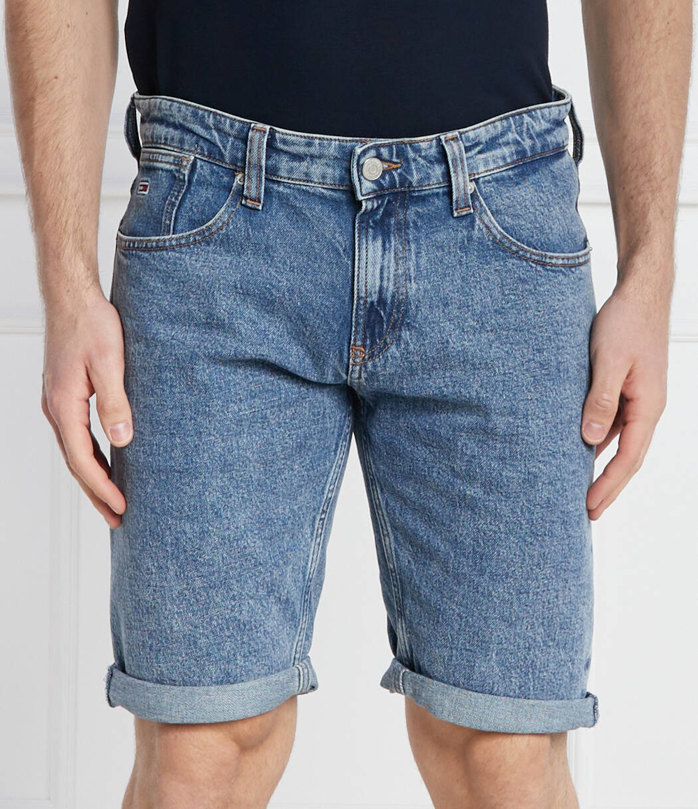 Джинсовые шорты RONNIE Tommy Jeans - голубой(DM0DM19155)