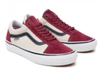 Кеды VANS Skate Old Skool Бежево-фиолетовые вид 2