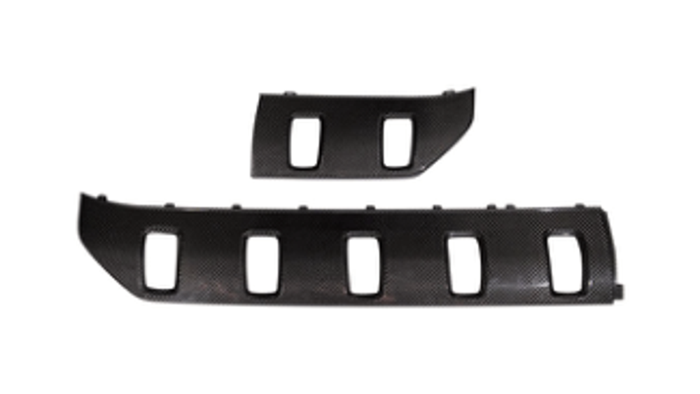 Карбоновая защита переднего бампера для Mercedes Benz G class W465 G500 G550 G63 2025+ Гелик Гелентваген