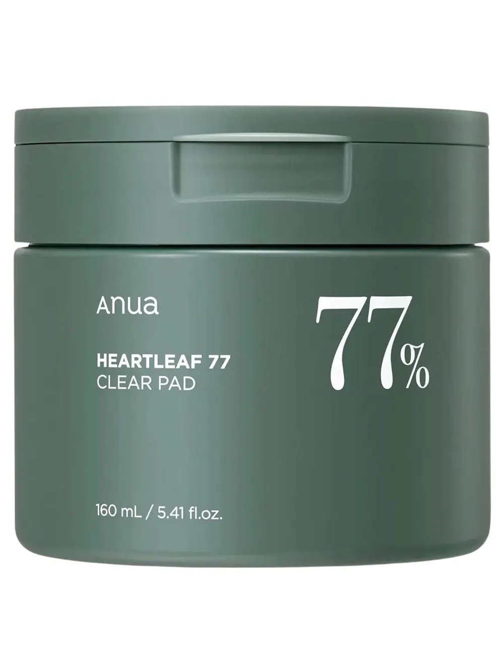 Anua Отшелушивающие пэды с экстрактом хауттюйнии и PHA-кислотой Heartleaf 77% Clear Pad 70 шт
