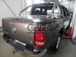Фаркоп оцинкованный Galia V076A для Volkswagen Amarok 2010-(паспорт и сертификат в комплекте)(без электрики)