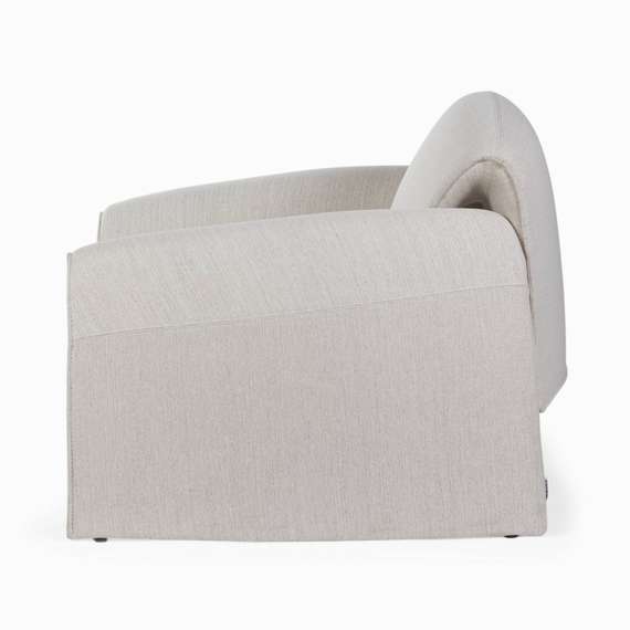 Кресло Ormes, светло-бежевая ткань