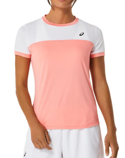 Женская теннисная футболка Asics Court Short Sleeve Top