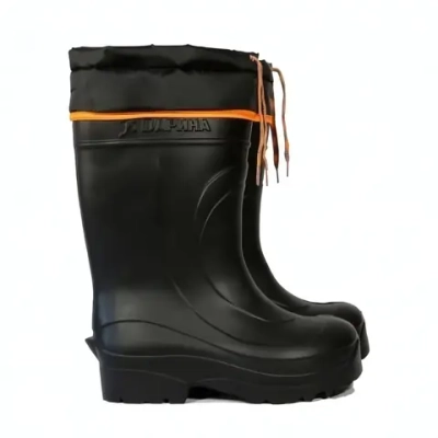 Сапоги мужские из ЭВА с надставкой и утеплителем -60С (черный, 41-42) Д333-НУ «Мороз» высота 42см