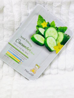 MeLoSo. Тканевая маска с экстрактом огурца Total Solution Cucumber Mask