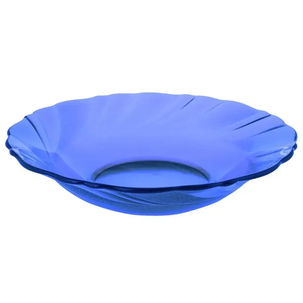 Тарелка стекл 20см глубокая SEA BRIM SAPHIR