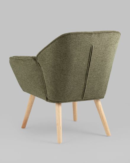 Кресло Вэйл тёмно-зелёная ткань