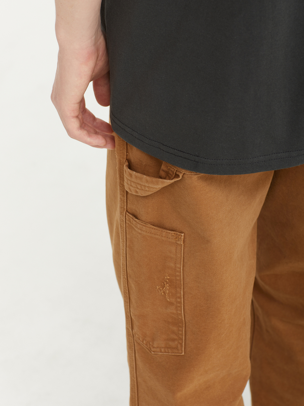 Мужские Брюки (Relaxed Straight Fit) Single Knee