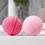 Бомбочка для ванны с наклейкой Like a girlBOSS с ароматом дыня - 130 гр.