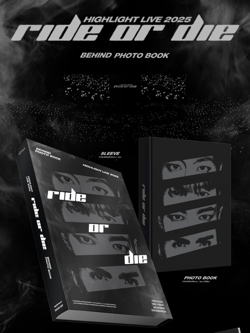 публикация HIGHLIGHT - RIDE OR DIE LIVE 2025 BEHIND PHOTOBOOK