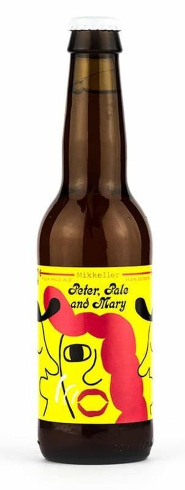 Mikkeller Peter,Pale and Mary 0.33 л. - стекло(4 шт.)