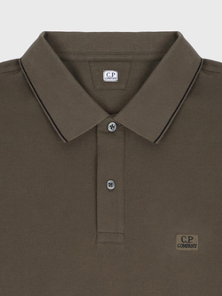 Поло C.Р. Company Stretch Piquet Olive