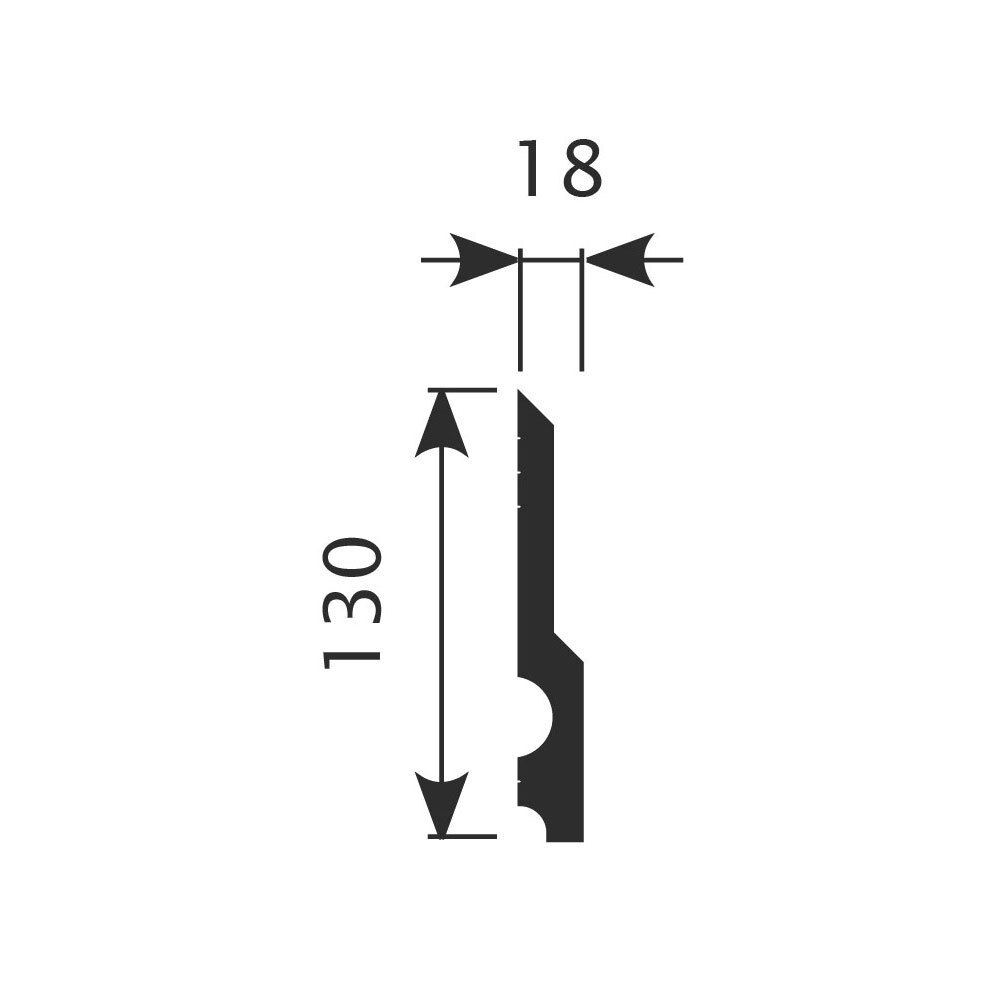 Плинтус PX011