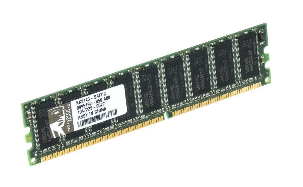 Оперативная память Kingston 256MB PC3200 DDR400 CL3 184-Pin 1728043-0450