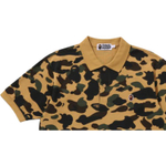 A Bathing Ape Bathing Ape Polo Shirts Cotton Moderate Summer 0zxpom302121q желтый