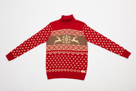 Свитер ЗАПОРОЖЕЦ Deer Red