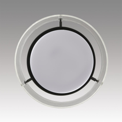 8232/1Y УЦЕНКА(НЕВОЗВРАТНЫЙ ТОВАР) COMFI LN25 000 черный/прозрачный, металл/стекло Подвес LED GX70 1*10W 220V NATALINA