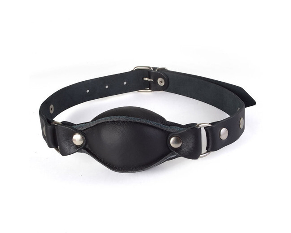 Кляп набивной, черный (Цвет: черный)