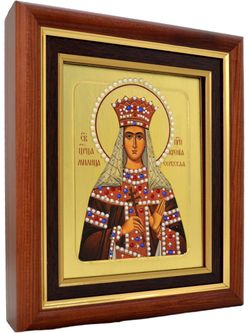 Святая Евгения (Милица) Сербская. Икона, писанная в монастыре.