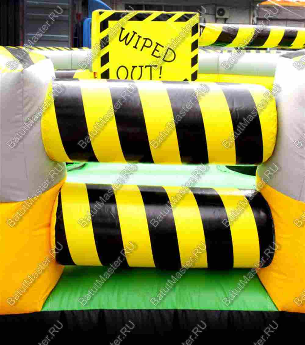 Коммерческая надувная игра "Увернись от палки" (Melt Down) 10*10*1.7 м