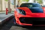 Карбоновая губа переднего бампера для Ferrari 812 Superfast GTS 2017-2024 Феррари