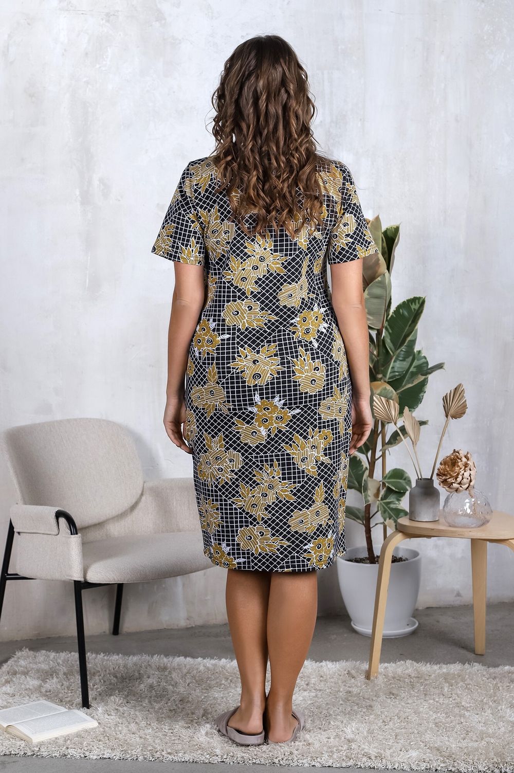 Халат Амели-3 Виотекс ГОРЧИЧНЫЙ