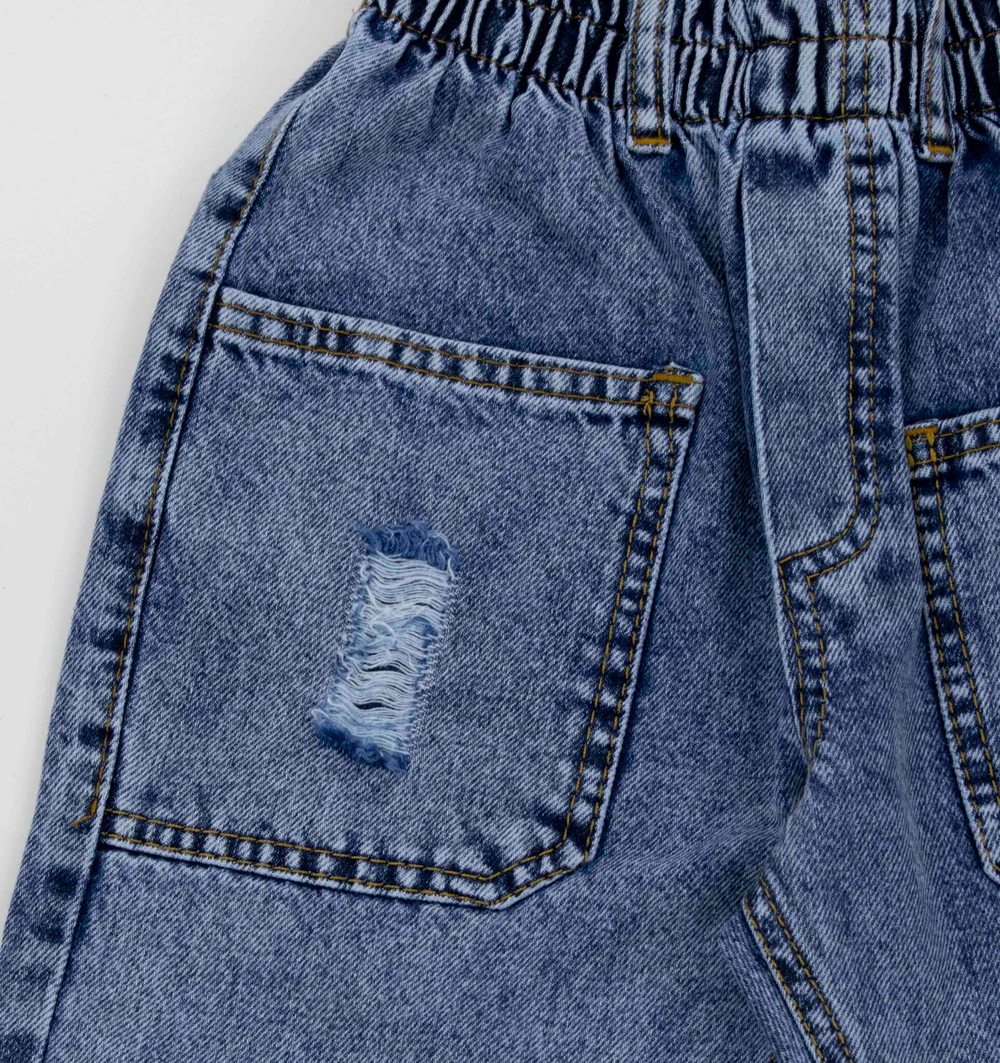 джинсы Большие карманы 3975