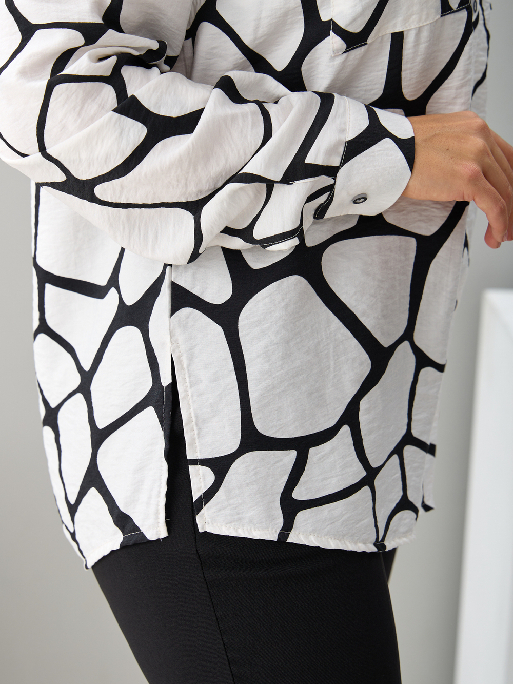 Рубашка Ртс-058/белыекамешки