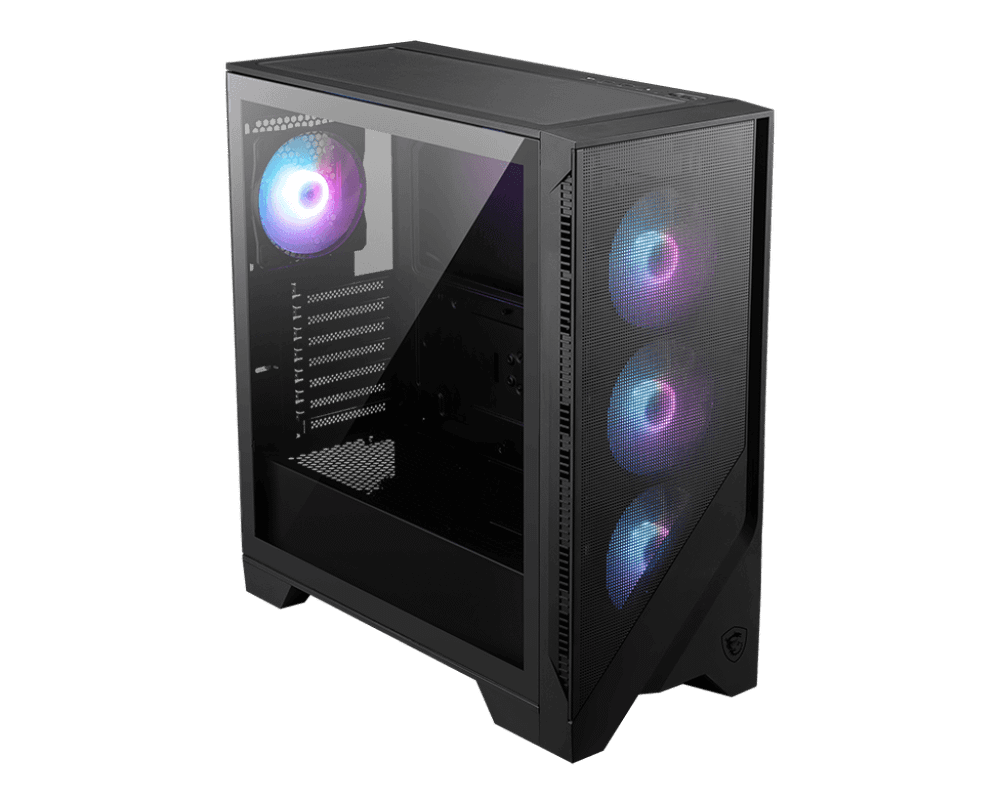 Компьютерный корпус MSI MAG FORGE 321R AIRFLOW ATX/mATX/Mini-ITX 2x3.5", 3x2.5", 1xUSB-С 2xUSB-A