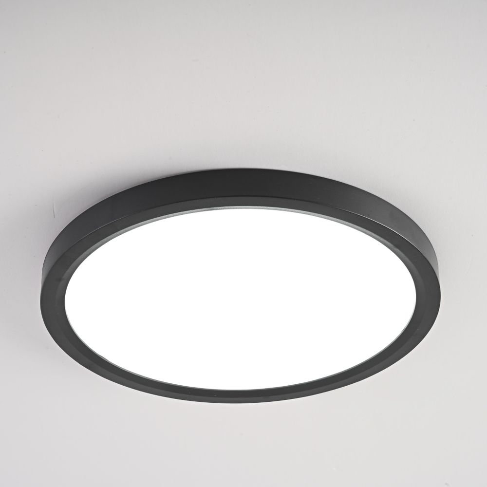 Потолочный Светильник Slim D23 Чёрный By Imperiumloft