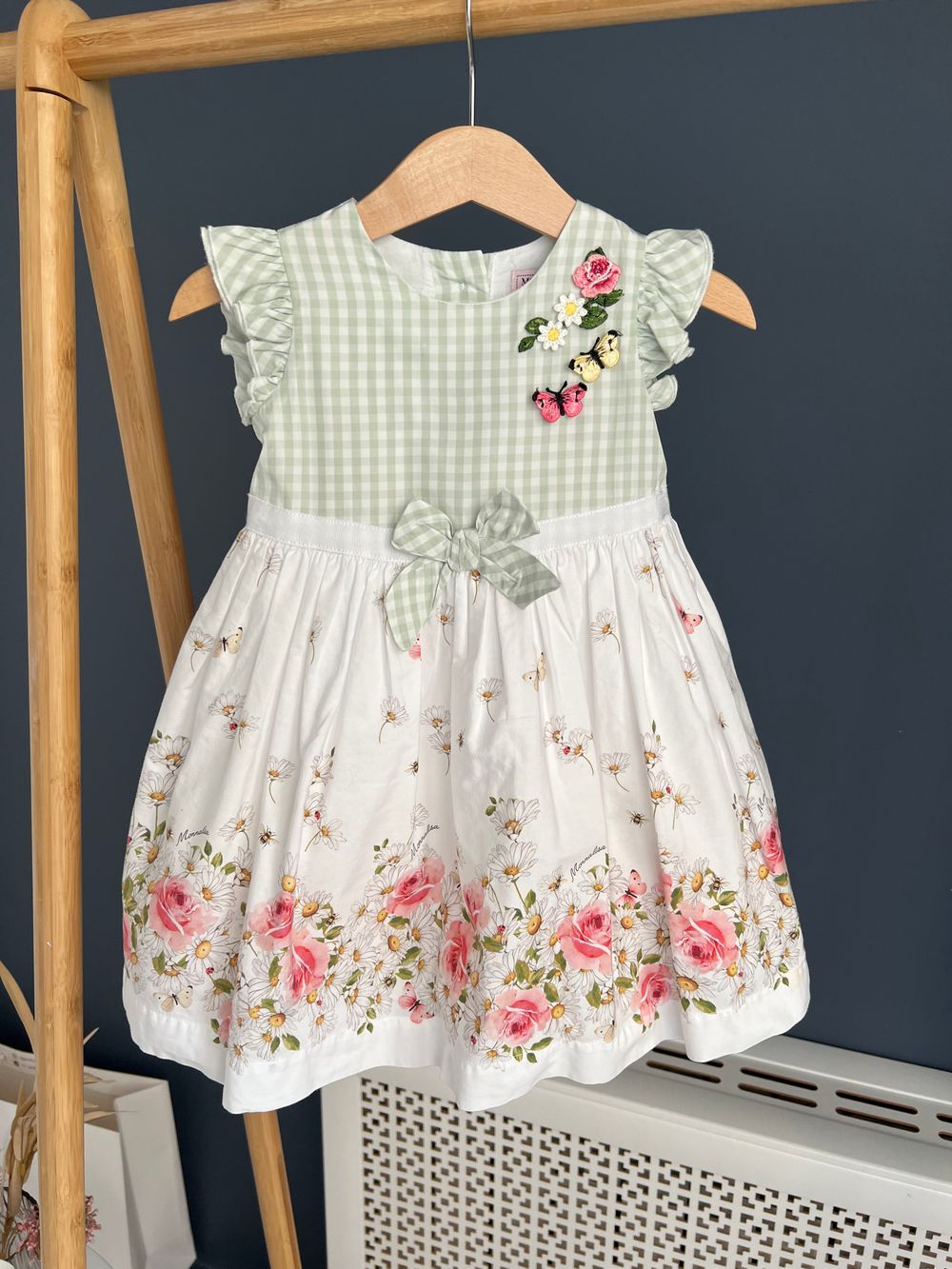 Хлопковое платье Monnalisa, 92