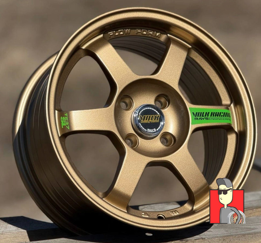 Комплект дисков Rays TE37 16x7 et38 4x100