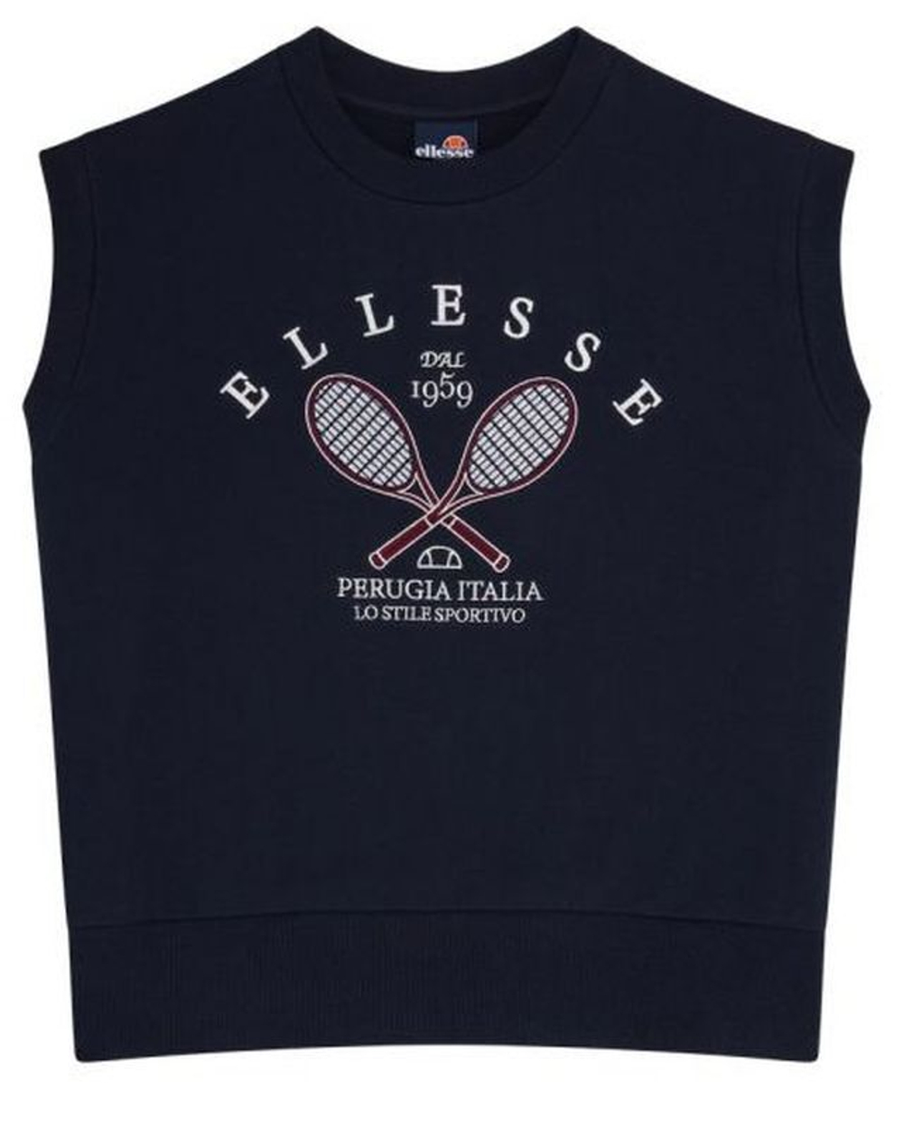 Женская теннисная жилетка Ellesse Cher Sweatshirt - небесный