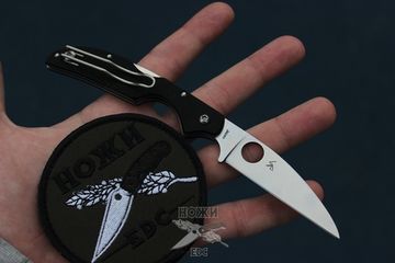 Складной нож Spyderco Kiwi 4 C178GP c клинком из стали VG-10, рукоять G10