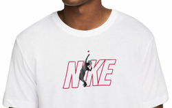 Мужская теннисная футболка Nike Court Dri-Fit Short Sleeve T-Shirt - white