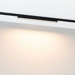 Светильник MAG-MICROCOSM-FLAT-L300-8W Warm3000 (BK, 100 deg, 24V) (Arlight, IP20 Металл, 3 года) 043271