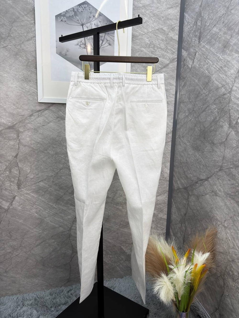 Льняной летний костюм Brunello Cucinelli