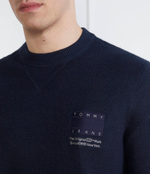Свитер TJM REG STRCT TONAL FLAG Tommy Jeans - темно-синий(DM0DM18456)