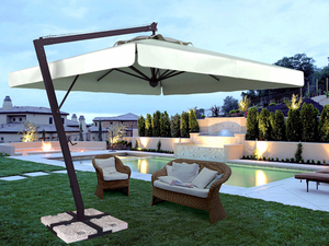 Зонт профессиональный 4х4 м Leonardo Braccio