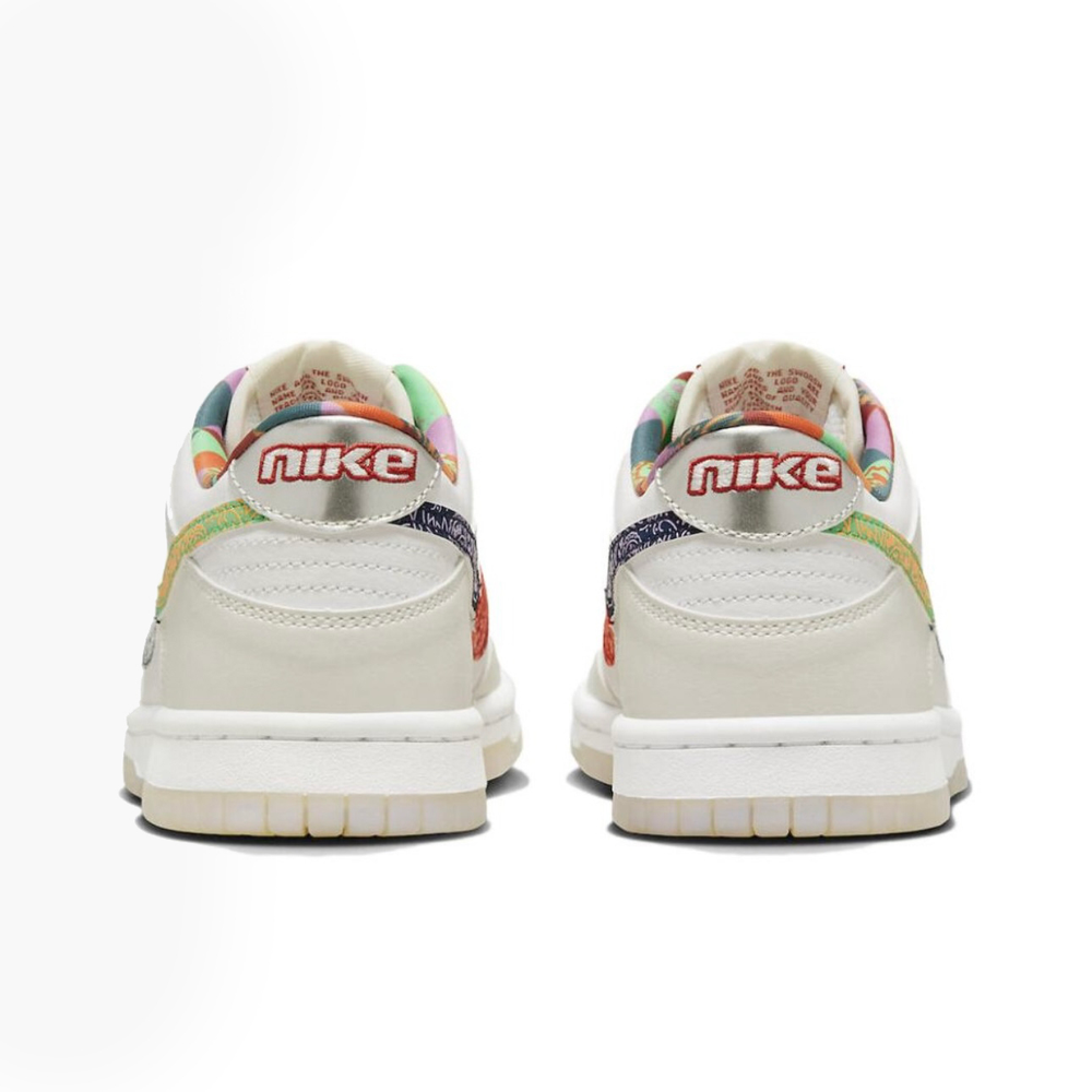 Кроссовки Nike Dunk Low GS «Multi-Color Paisley», беж.