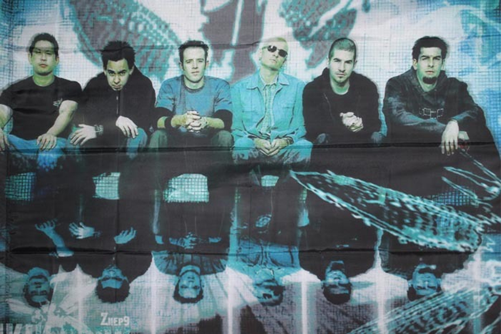 Флаг Linkin Park отражение