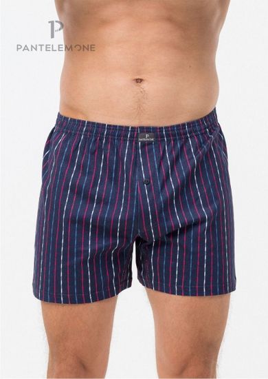 Трусы мужские семейные Pantelemone PMB-434, полоса темно-синяя