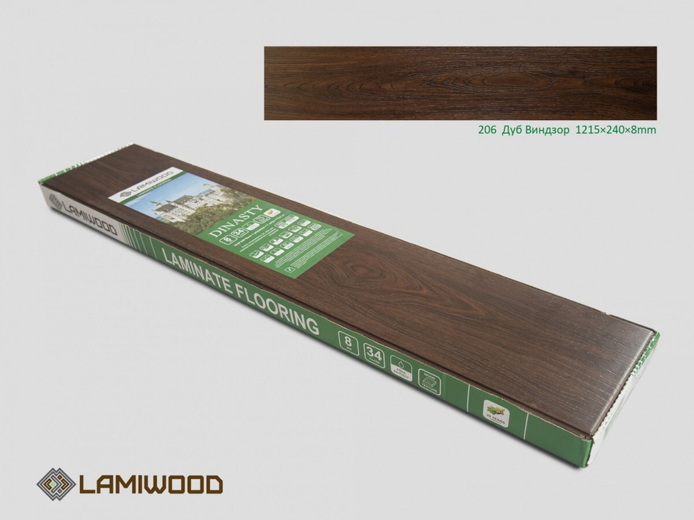 Ламинат Lamiwood DINASTY 206 Дуб Виндзор