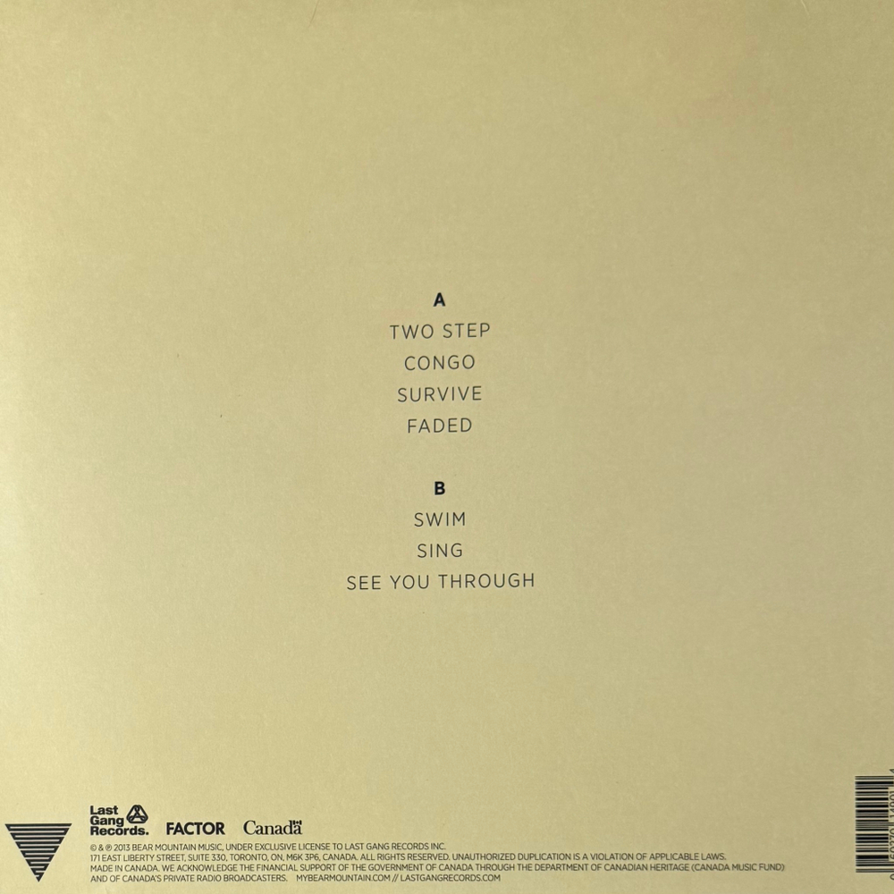 Bear Mountain – XO (Канада 2013г.) Blue