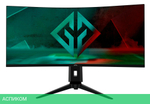 Монитор GMNG Gaming GM-34C11W черный (GM34VG01)