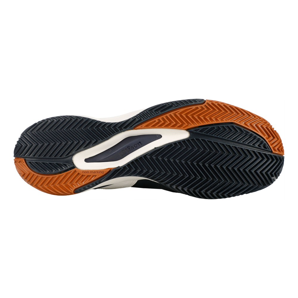 Мужские теннисные кроссовки Wilson Rush Pro Ace Quiet Please Men - Dark Blue, White