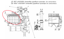 ДС-18567 49.00.000 Фильтр рукавный