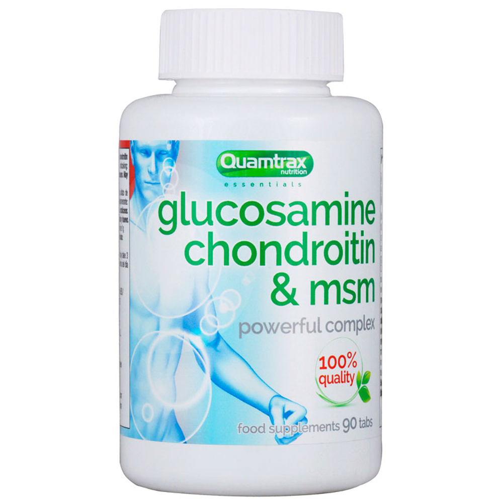 Quamtrax Nutrition Glucosamine Chondroitin MSM (90 табл.)